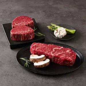 갤러리아 [어나더미트] 피렌체의 추억/한우 드라이에이징 안심/채끝스테이