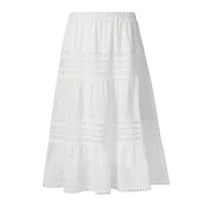 [탱커스]레이스 캉캉 밴딩 롱 스커트 (TX2SK015L0)