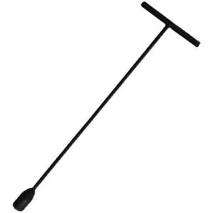 제수변핸들 뚜껑 밸브 렌치 걸이 T자형 T형 오각 정사각형 소화전 90cm 지하식