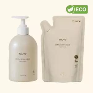 비건 아기 젖병 세정제 주방세제 이유식기 세척 500ml + 리필 450ml