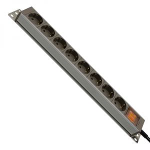 신성전기 산업용 알루미늄 8구 멀티탭 서버탭 3M GA-AL083