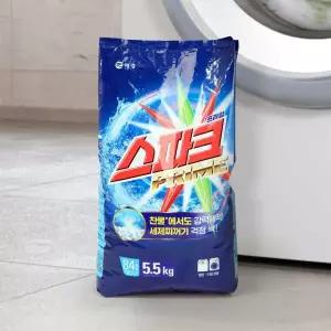 스파크 일반드럼 겸용용 가루세제 리필 5.5kg x 3개