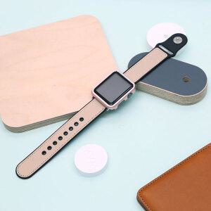 VRA231-BG 애플워치스트랩 프리미엄 가죽 우레탄 혼합밴드