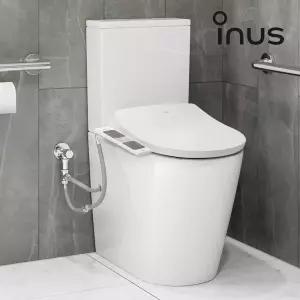 이누스 자동물내림 직수형 방수비데 자동노즐세척 필터없는 최신형모델 IST-910AFS