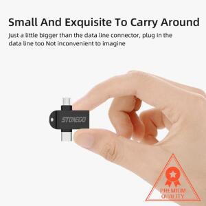 STONEGO 2 in 1 OTG 어댑터 USB 3.0 Female-Micro Male 및 C 커넥터 Go converter의 알루미늄 합금