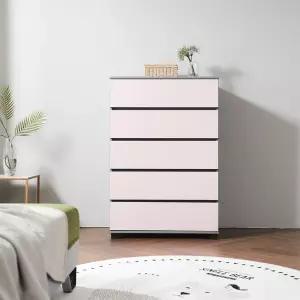 [우아미가구]유나 드레스룸 속깊은 5단 서랍장