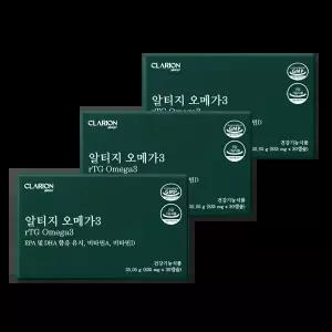 클라리온 알티지 오메가3 30캡슐, 3개