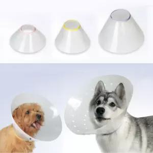 중성화 넥카라 XS~L 동물병원전용 강아지 고양이 플라스틱 깔때기