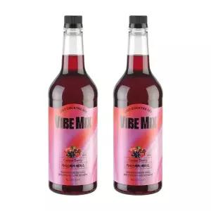 메가커피 바이브믹스 카시스베리 베이스 1L 2개세트