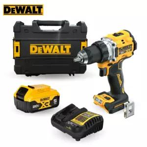 디월트 DCD801P1 20V 충전식 전동 드릴 드라이버 5.0Ah 배터리 1개 세트