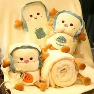 몽글몽글 극세사 무릎담요 직장인 식빵 추천 학생 겨울담요 블랭킷