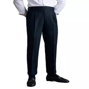 빈티지 남성 바지 하이웨이스트 팬츠 슬랙스 스트레이트