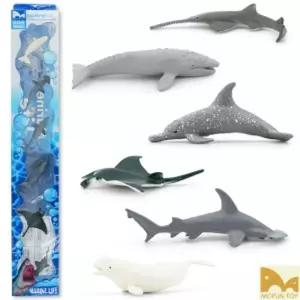 모펀 MP6029 미니 피규어 벨루가와 바다친구들/동물/장난감/유아/모형/놀이/세트/셋트/학습/교육용/선물