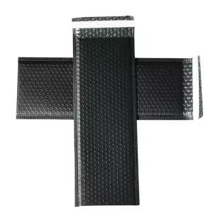 검정 긴 뽁뽁이에어팩 봉투 에어포장 뽁뽁이 에어팩 안전봉투 대량구매 속폴리백