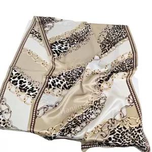 여성 머플러 숄 사각 스카프 생일선물 실크 여성용 롱 가을 간절기 체크 봄 부드러운 선물