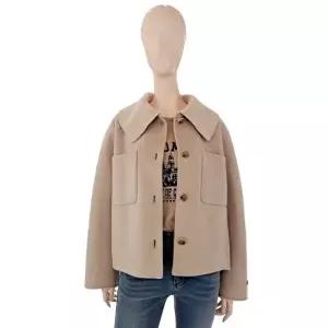 [롯데백화점]SOUP 탈착 니트카라 핸드메이드 자켓 SBAJK35