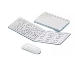 올비의창고 키보드 접이식 블루투스 무선 마우스 세트 아이패드 태블릿 노트북 핸드폰용