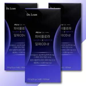 닥터린 파비플로라 알파CD 생강뿌리농축액 체중관리 3박스 과식 야식 식습관 식단