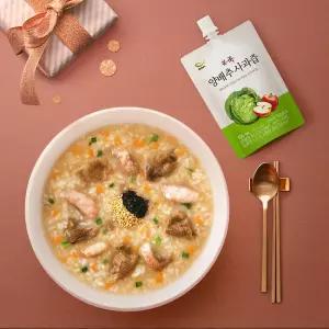 [본죽] 불고기낙지죽+양배추사과즙