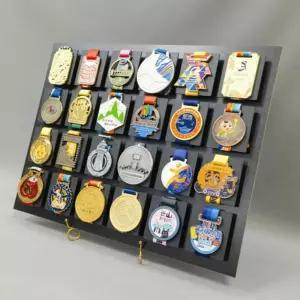 메달 보관함 액자 디스플레이 마라톤 레이스 러닝 스탠드 거치대