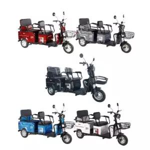 삼륜 전동 스쿠터 배터리 바이크 노인 승객 3륜 세발자전거 어르신 화물 오토바이 전기
