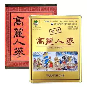 건삼 농협검사정품 백삼 피부직삼 6년근 1등급 15편 300g