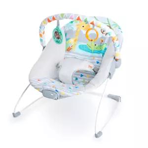스엔코샵 신생아진동바운서 아기흔들침대 기글사파리