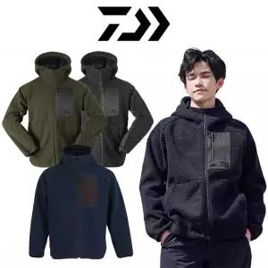 DAIWA 다이와 플리스 후리스 뽀글이 자켓 점퍼 후드 DE-6323CS 가을 겨울 낚시