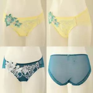 (행사) 살루트 프리미엄 플로럴 자수 망사 팬티_C SDPT0452A_C