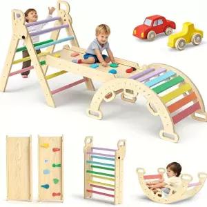 kass 원목구름사다리 원목 사다리 미니사다리