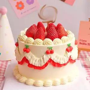 케이크 모형 행사용 케? 모조 촬영 스타일 생일 전시 장식