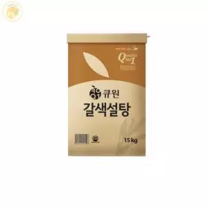 큐원 갈색설탕 15kg