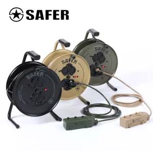 세이퍼 4구 전기릴선 20M 리드선 밀리터리 캠핑 전기선 작업선