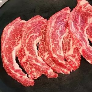 냉장 횡성 암소한우 1등급 새우살 200g