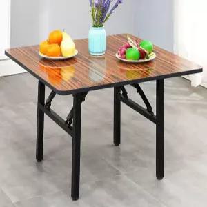 접이식 밥상 높은 다용도 사각 가벼운 식탁 원목 책상 높은밥상 먹방테이블