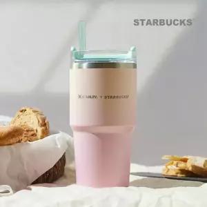 스탠리x스타벅스 DT2.0켄처 그라데이션핑크 텀블러