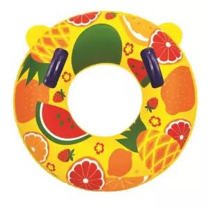 라온토이 75cm 트로피칼 물놀이 튜브 국산 KC인증/동남아/여행/용품/수영/비치/대형/수영장/여행용/주니어