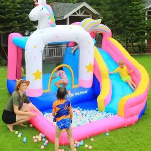 실내놀이터 솔루션 미끄럼틀 방방이 가정용 샤크 홈