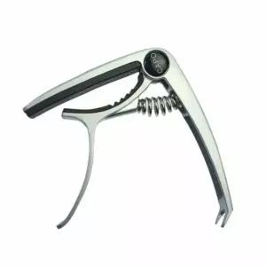 클래식 집게형기타스트랩 기타카포 실버