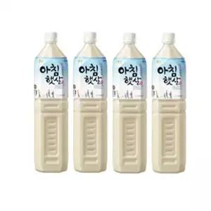 웅진 아침햇살 1.5L 4개