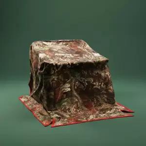 새론불 의자텐트 무릎 난로텐트 의자 바람막이 방염 암막 이글루 아궁이