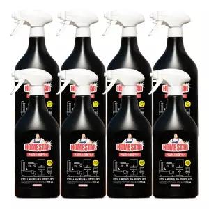 홈스타 뿌리는 곰팡이 싹 욕실청소용 클리너 본품 750ml 8개