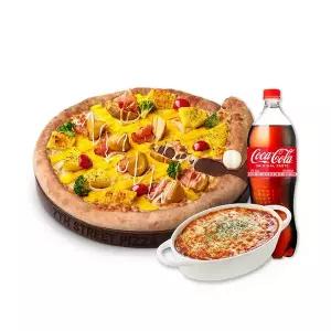 [7번가피자] 고구마 치즈링L+오븐스파게티+콜라L