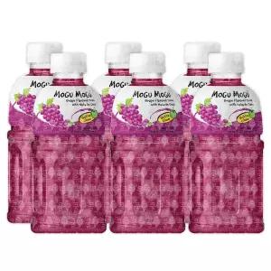 모구모구 포도맛 320ml 6개/과즙/음료/주스/모구/쥬스/과일/페트음료/음료수/과일음료/코코넛/젤리/포도
