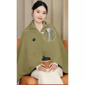 USB 발열담요 입는 블랭킷 망토 캠핑 발열 차박 휴대용 열선 사무실 전기담요