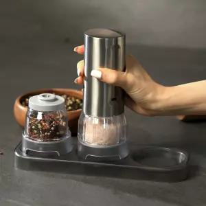 콕스타 솔트 페퍼 전동 그라인더 소금 후추 페퍼밀 통후추 분쇄기