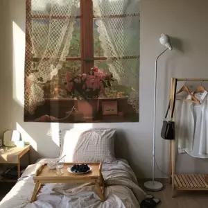 홈데코 패브릭 포스터 마크메라 원룸 인테리어 방꾸미기 포토존 소품 벽 벽걸이 풍경 그림 포스터 엽서 분