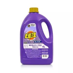테크 베이킹구연산 세탁세제 4L(라벤더)