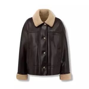 [롯데백화점]톰보이 보아 퍼 신세틱 무스탕 점퍼 9105461116_isa