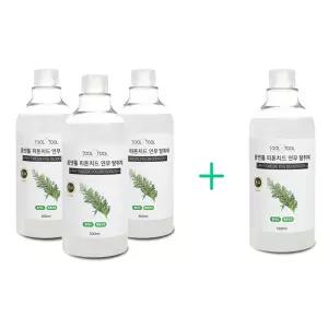 툴앤툴 피톤치드액 연무액 2000ml(500ml 3+1 행사) 화장실냄새제거 담배냄새 신발장냄새 탈취 새집증후군제거 케어로 전용